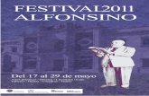 Programación Festival Alfonsino 2011