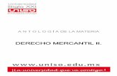 Derecho Mercantil II