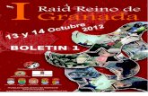 Boletin 1 I Raid Reino de Granada