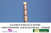 construcción, informe regional 2008