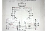 Exposición internacional de Barcelona 1929. Palacio Nacional. Planta Baja.