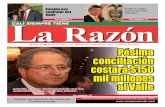 Diario La Razón miércoles 11 de enero