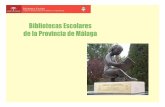 Fotos bibliotecas escolares de Málaga