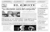 Diario El Oeste 18/04/2013