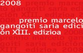 Premio Marcelo Gangoiti XIII Edición