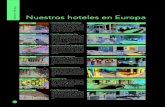 Hoteles incluidos en tours de Mapaplus en Europa 2012
