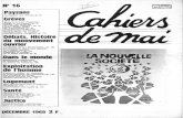 Cahiers de Mai - França - 1968 n16