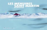 Presentatiebrochure van Les Menuires en Saint Martin de Belleville