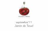 Septiembre'11 Jamón de Teruel