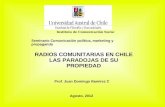 EL SECTOR RADIAL EN CHILE: CONCENTRACION RADIAL Y MEDIOS COMUNITARIOS
