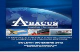 Abacus Agencia de Aduanas boletin Diciembre 2012