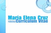 María E. Cruz - Curriculum Vitae
