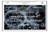 Carpeta de evidencias Matematicas II