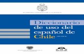 Diccionario de uso del español de Chile (DUECh)