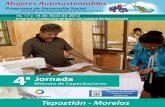 Bitácora Gráfica de la 4a Jornada de capacitación en Tepoztlán – Estado de Morelos