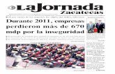 La Jornada Zacatecas, Miércoles 19 de diciembre del 2012