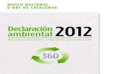 Declaración ambiental 2012