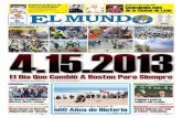 El Mundo Newspaper | No. 2116 | 04/18/13