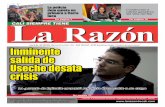 Diario La Razón miércoles 28 de marzo