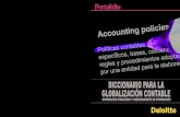 Diccionario para la globalización contable deloitte portafolio