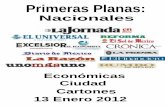 Primera Planas Nacionales y Cartones 13 Enero 2012
