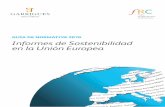 Guía de normativa 2010: Informes de Sostenibilidad en la Unión Europea