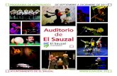 Programa de Actividades Auditorio de El Sauzal Septiembre - Diciembre 2011