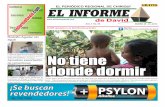 El informe de David, el periodico regional de Chiriqui, edicion 65,  25 al 31 de enero de 2013