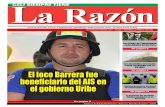 Diario La Razón jueves 27 de septiembre