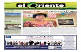 Periodico El Oriente Ed. No. 20