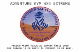 La próxima bajada con Adventure KYM 4x4 Extreme