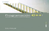 Programación C++: del Análisis  de Problemas al Diseño de Programas. 6a. Ed. eBook Malik, D. S