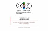 Prensa y Paz en Colombia