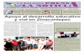 La Balanza Prensa la Noticia PRIMERA QUINCENA DE FEBRERO 2013