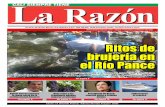 Diario La Razón miércoles 18 de septiembre