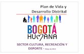 Presentación Sector Cultura,Recreación y Deporte. Plan de Desarrolo Bogotá Humana 2012 - 2016