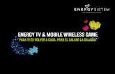 Plan de acción Mobile Wireless Game y TV Wireless Game