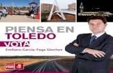 Piensa en Toledo. Vota a Emiliano García-Page