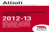 Allioli Extra inici de curs 2012-13
