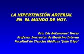 Hipertension Arterial para estudiantes de Medicina del tercer curso