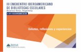 III Encuentro Iberoamericano de Bibliotecas Escolares