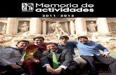 Memoria Anual de Actividades 2011/2012