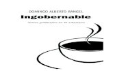 Domingo Alberto Rangel: Ingobernable