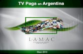 Informe TV Paga en Argentina - 2013