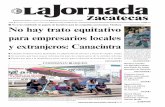 La Jornada Zacatecas miércoles 23 de octubre de 2013