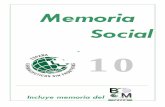 Memoria Social 2010