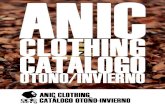 Catálogo Otoño Invierno ANIC CLOTHING