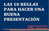 presentación en internet de Angel Larrosa Soler