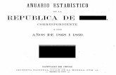 Anuario estadístico de la república de Chile