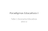Paradigmas educativos I